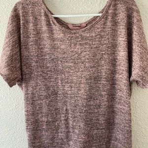 SJS Soft Knit Short Sleeve Sweater SZ L NWT